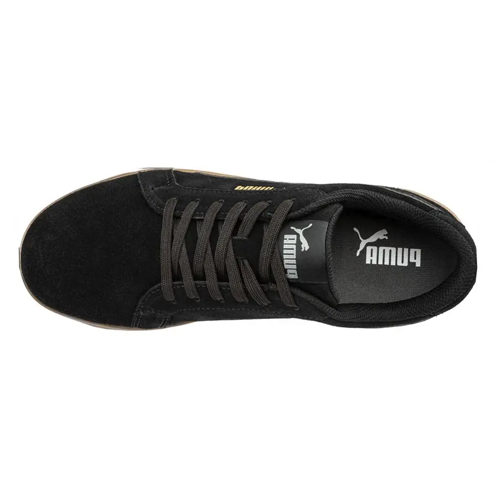 Puma shoes - PUMA Safety Iconic Low Electrical Composite Toe Work - 640325 - Black 7