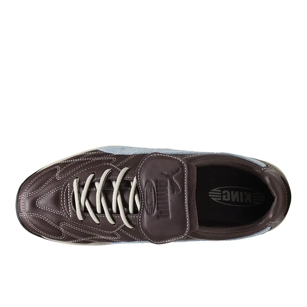 Puma shoes - PUMA King Indoor Mix Lace Up - 40534302 - Brown 10