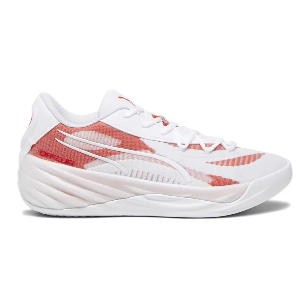 All Pro Nitro Team Basketball Mens Red White Sneakers Athletic Shoes 3790 by Puma