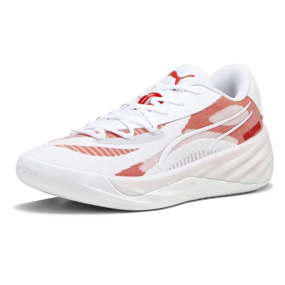 Puma shoes - PUMA All Pro Nitro Team Basketball - 37908104 - Red, White 0