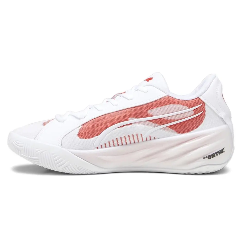 Puma shoes - PUMA All Pro Nitro Team Basketball - 37908104 - Red, White 1