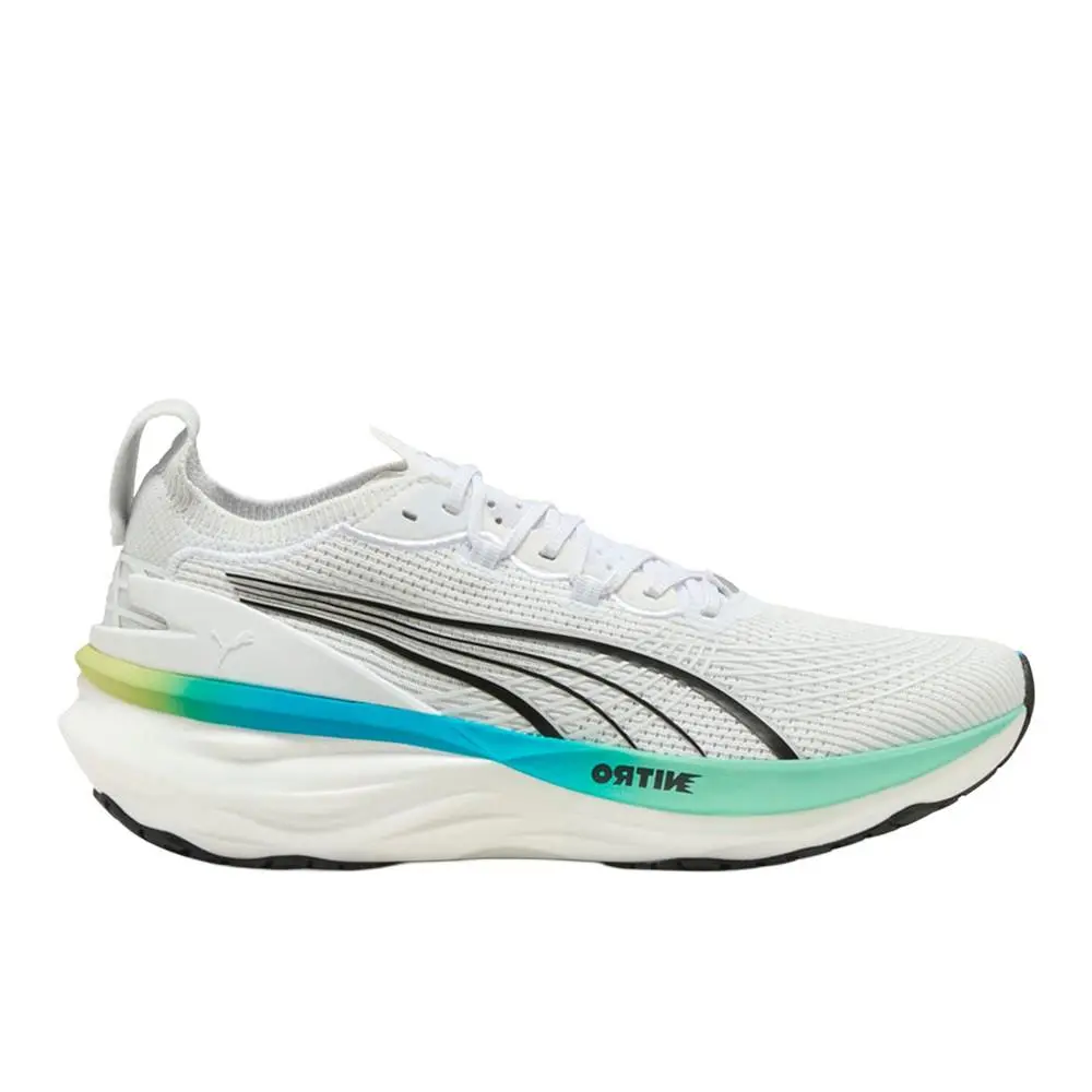 Puma Foreverrun Nitro 2 Running Mens White Sneakers Athletic Shoes 31010919