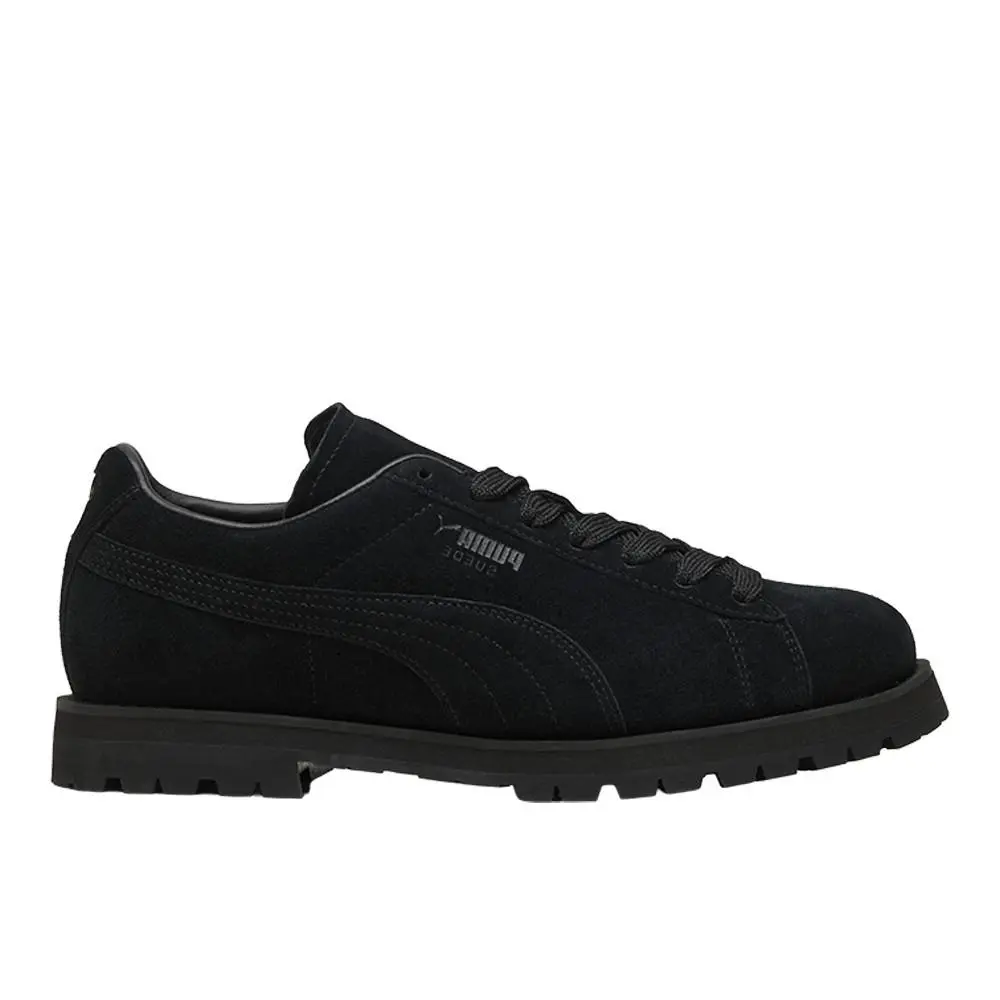 Puma Suede Vibram Mens Black Sneakers Casual Shoes 40692004
