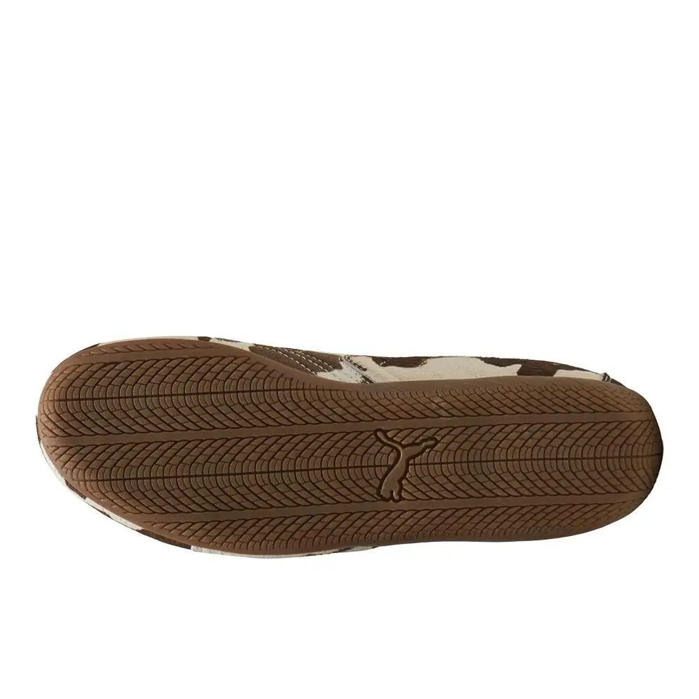 Puma shoes - PUMA Speedcat Cow Print Lace Up - 40614101 - Brown 3