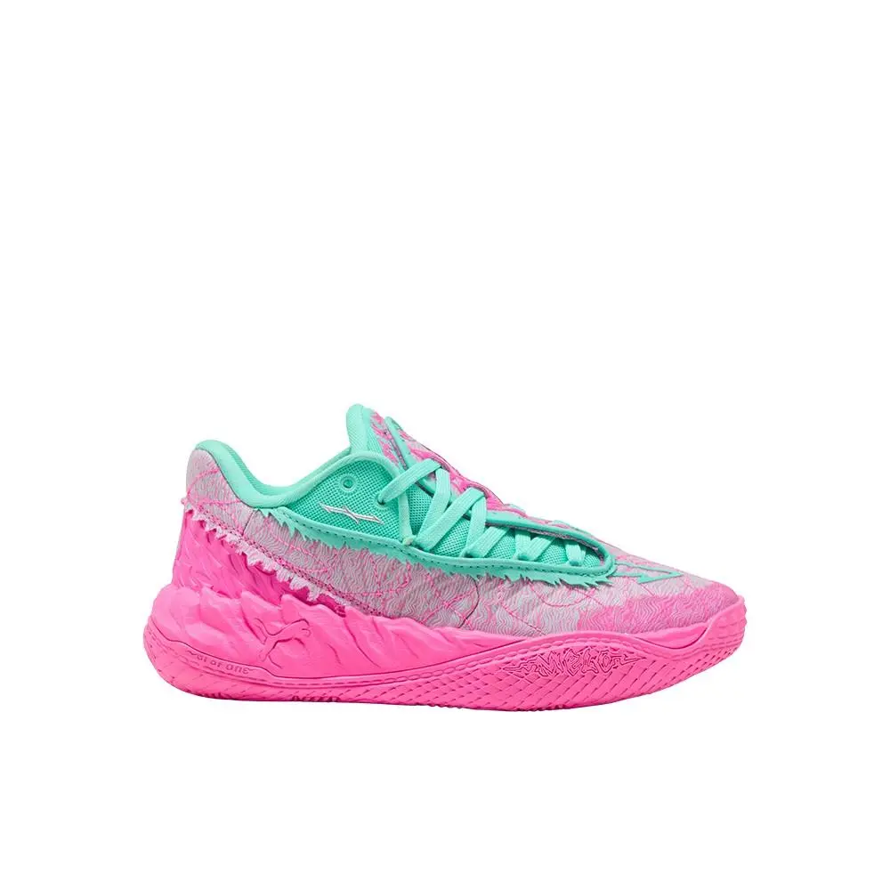 Mb.05 Lo Miami Basketball Shoe Youth Boys Pink Sneakers Athletic Shoes 3138 by Puma