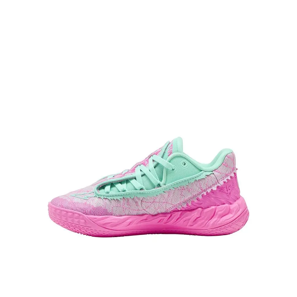 Puma shoes - PUMA Mb.05 Lo Miami Basketball Shoe Youth - 31386801 - Pink 8