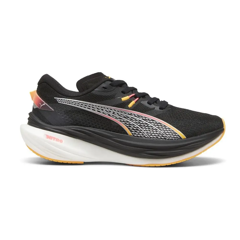 Puma Deviate Nitro 3 Running Womens Black Sneakers Athletic Shoes 30970802