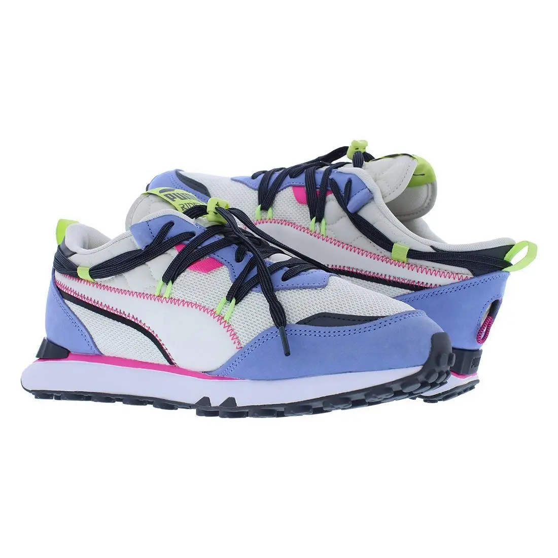 Puma shoes - White/Light Purple/Pink/Electric Yellow, Full: White/Light Purple/Pink/Electric Yellow 1