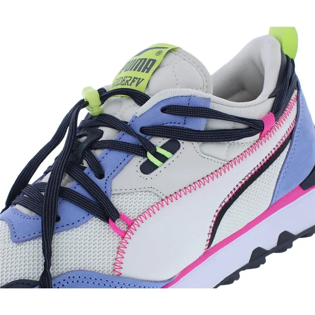 Puma shoes - White/Light Purple/Pink/Electric Yellow, Full: White/Light Purple/Pink/Electric Yellow 0