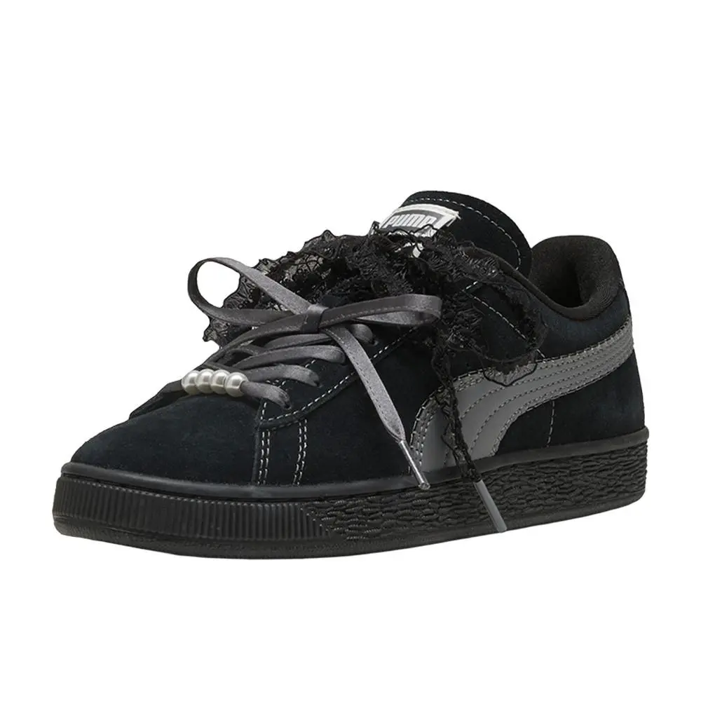 Puma shoes - PUMA Suede Bloom Sneaker - Suede Bloom Sneaker - 40833003 - Black 0