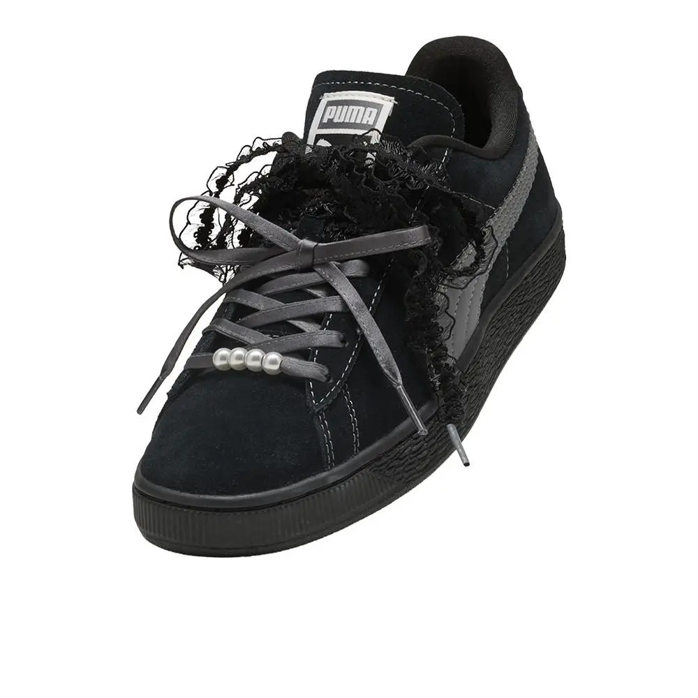 Puma shoes - PUMA Suede Bloom Sneaker - Suede Bloom Sneaker - 40833003 - Black 12
