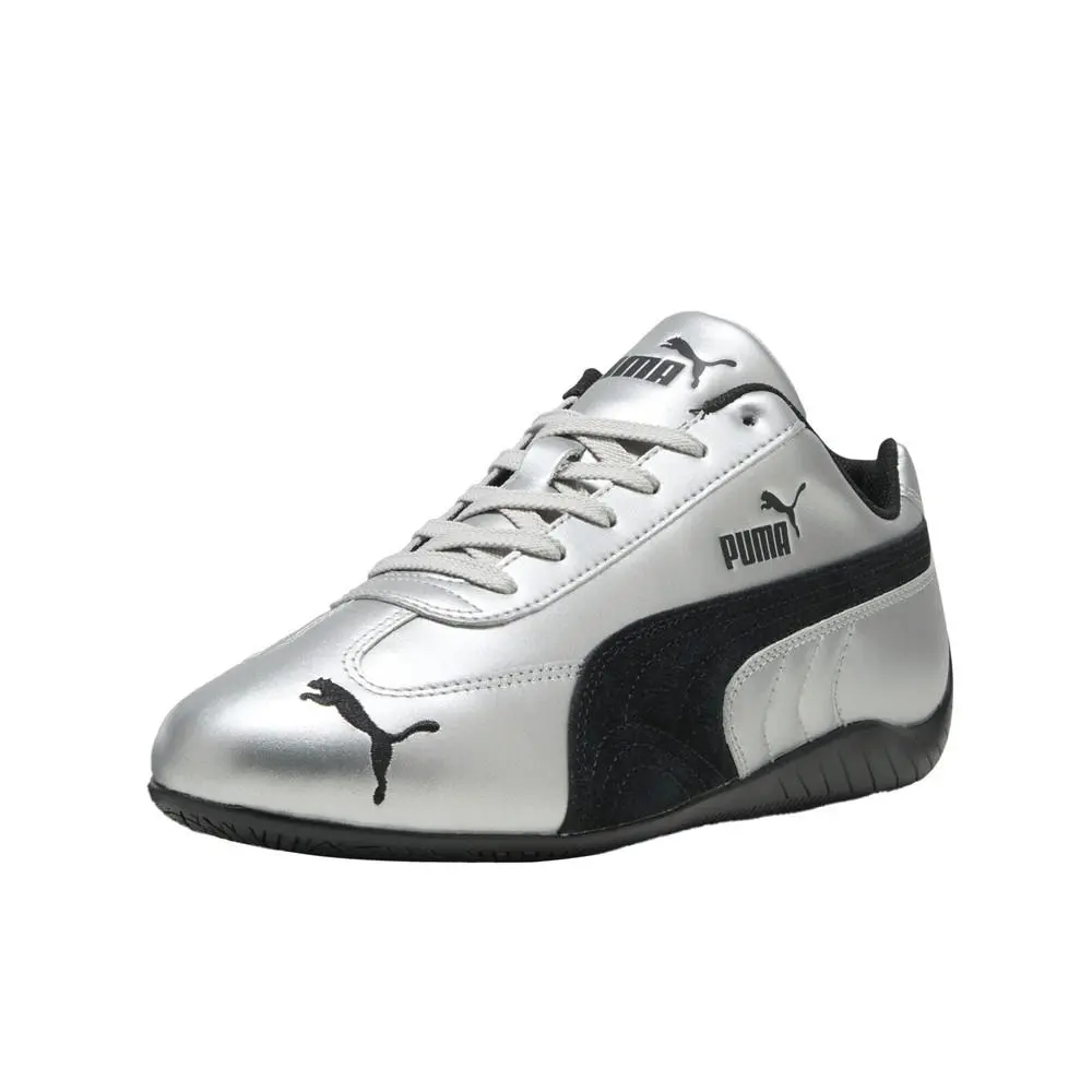 Puma shoes - PUMA Speedcat Metallic Lace Up - 40368901 - Silver 6