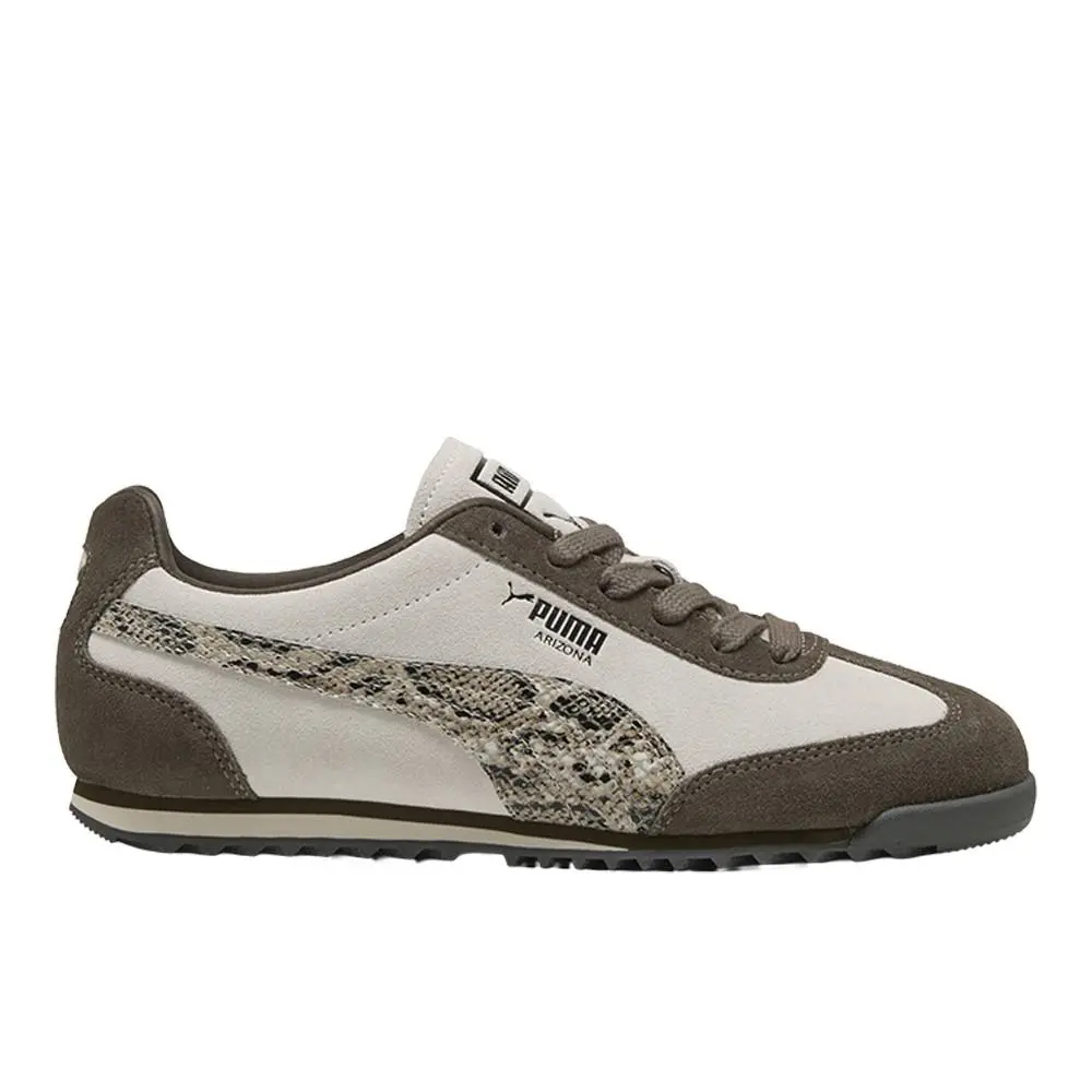 Arizona Snake Sneaker Womens Beige Sneakers Casual Shoes 40766201 by Puma