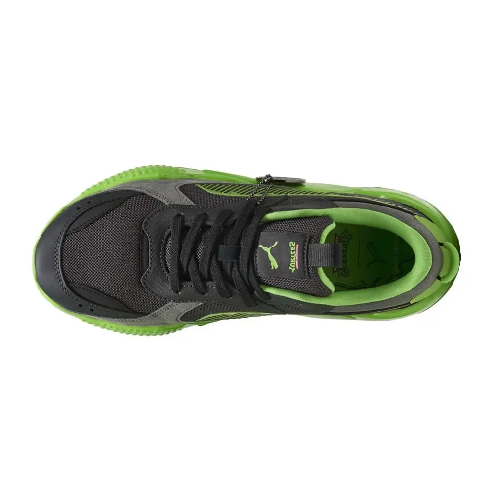 Puma shoes - PUMA  X Teenage Mutant Ninja Turtles Rs X Lace Up - 40237301 - Black 8