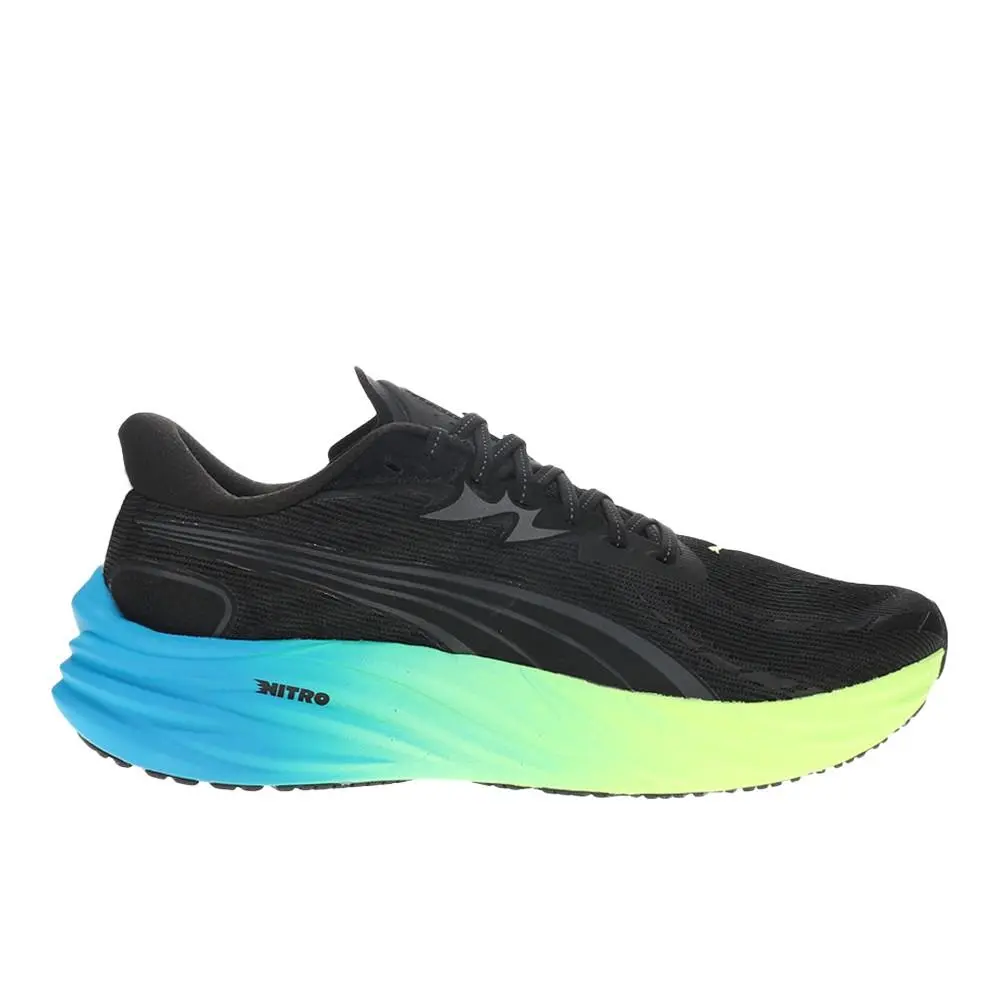 Puma Velocity Nitro 4 Running Mens Black Sneakers Athletic Shoes 31114005