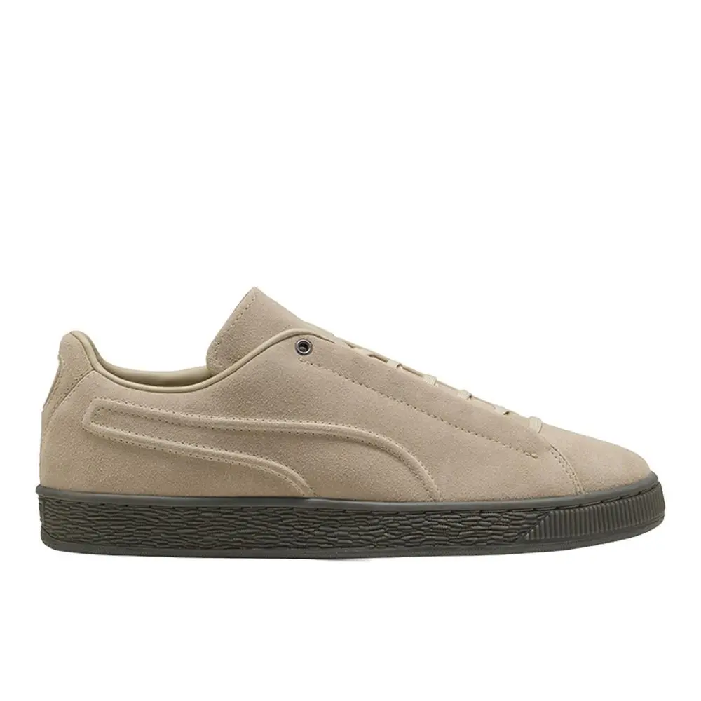 Puma Suede Modern Mens Beige Sneakers Casual Shoes 40729001