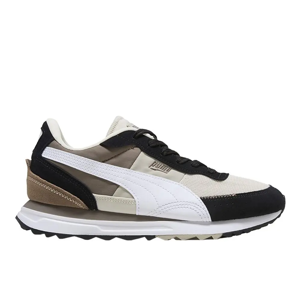 Road Rider Suede Lace Up Mens Brown Off White Sneakers Casual Shoes 39737 by Puma