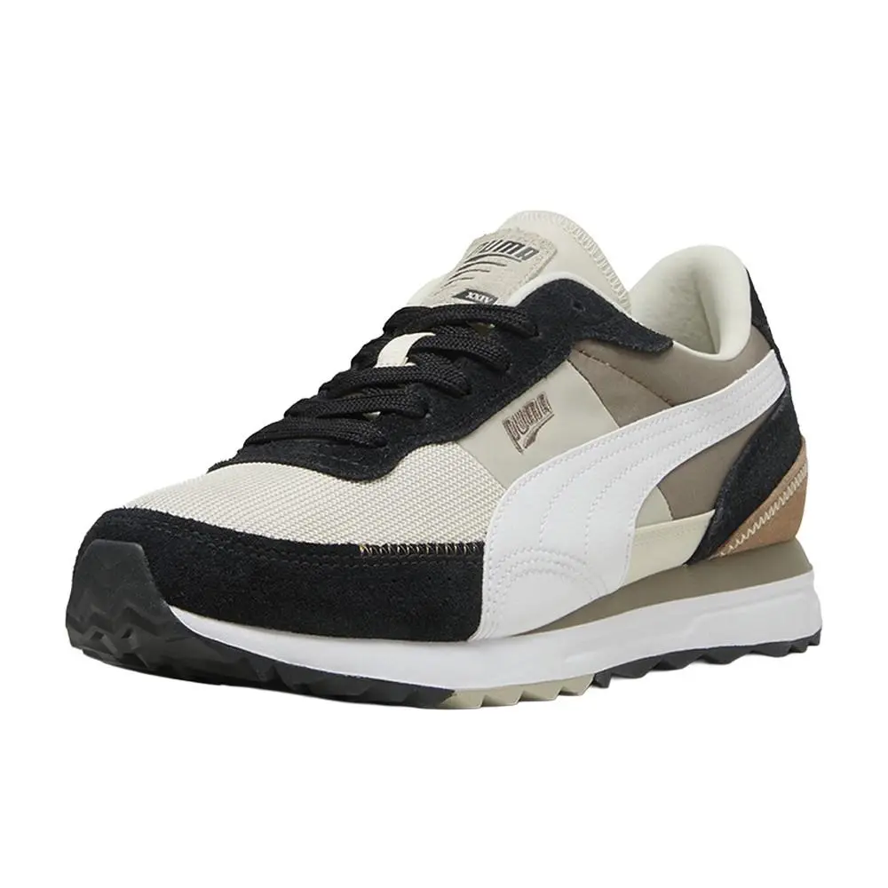 Puma shoes - PUMA Road Rider Suede Lace Up - 39737718 - Brown, Off White 0