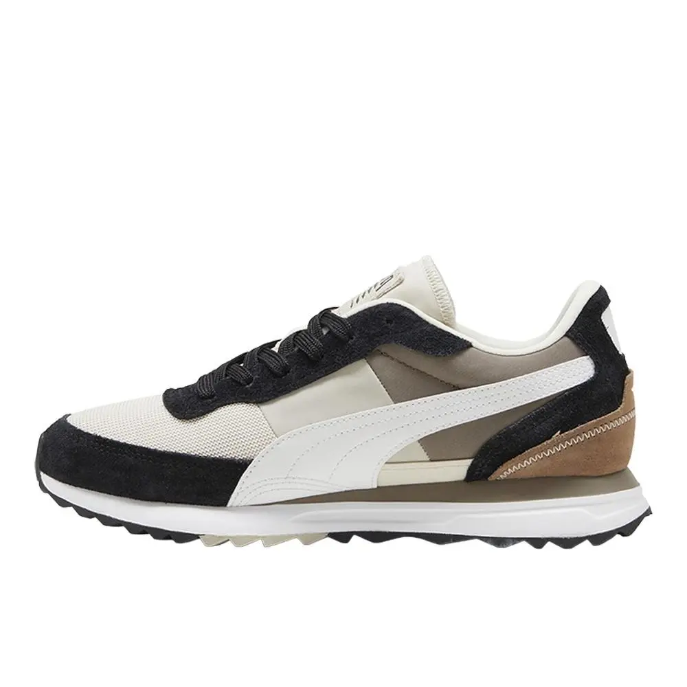 Puma shoes - PUMA Road Rider Suede Lace Up - 39737718 - Brown, Off White 1