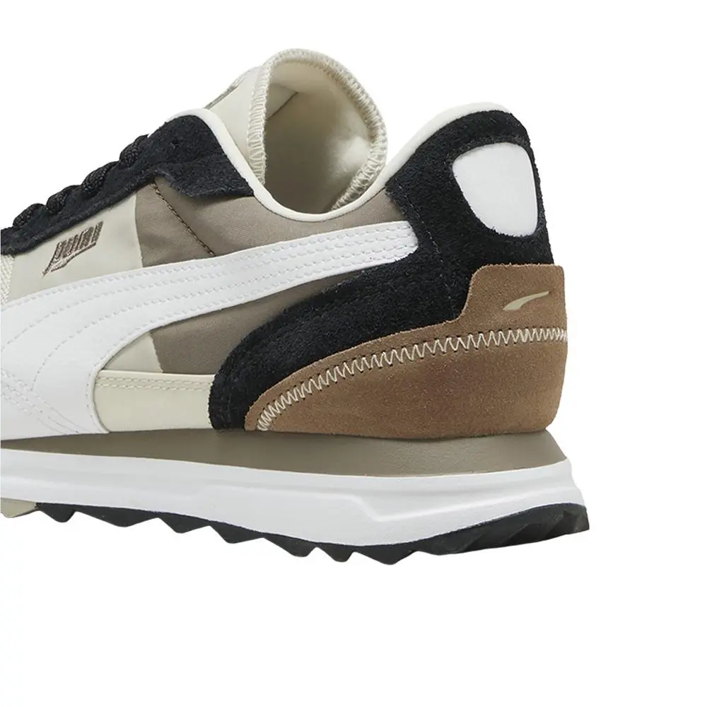 Puma shoes - PUMA Road Rider Suede Lace Up - 39737718 - Brown, Off White 5
