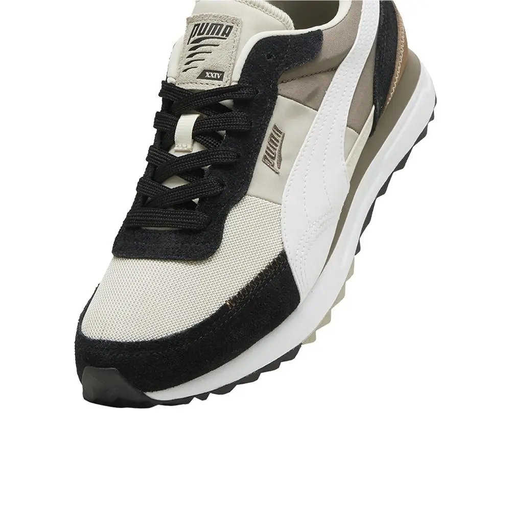 Puma shoes - PUMA Road Rider Suede Lace Up - 39737718 - Brown, Off White 12