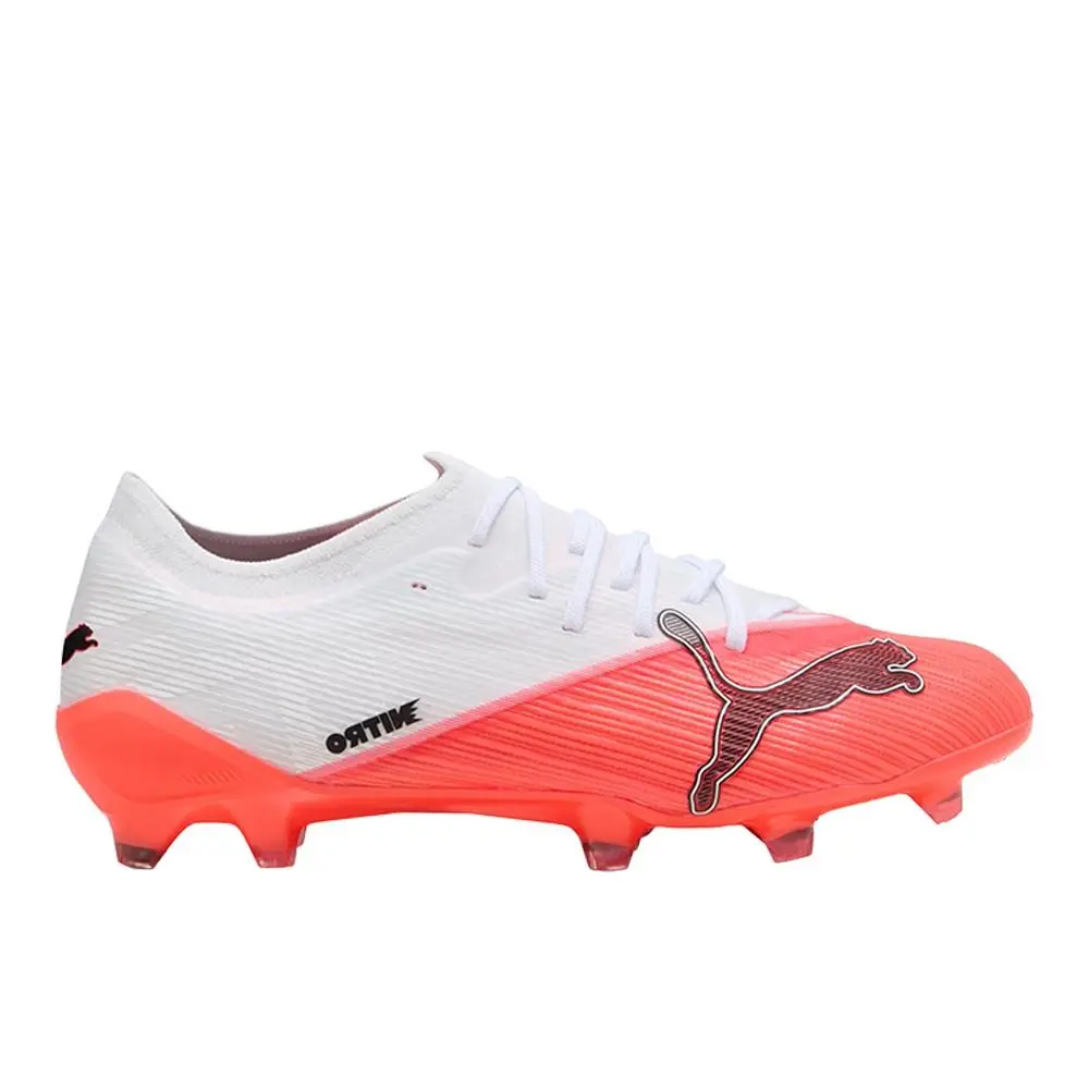 Puma shoes - PUMA Ultra Nitro 7 Pro Firm Ground Soccer Cleats - 10923201 - Black, Red 7