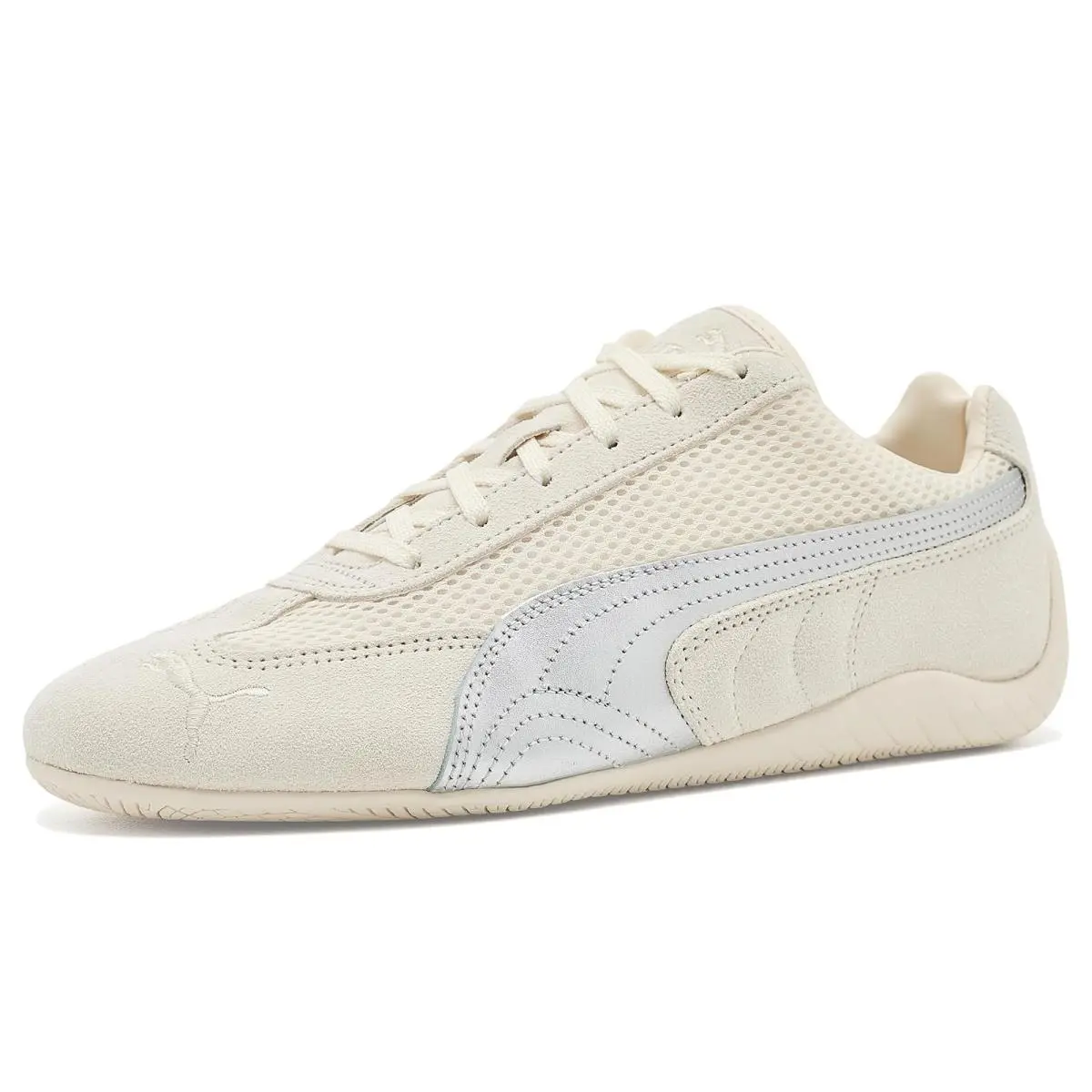 Woman`s Sneakers Athletic Shoes  Speedcat Premium Shoes Frosted Ivory/Matte Silver by Puma