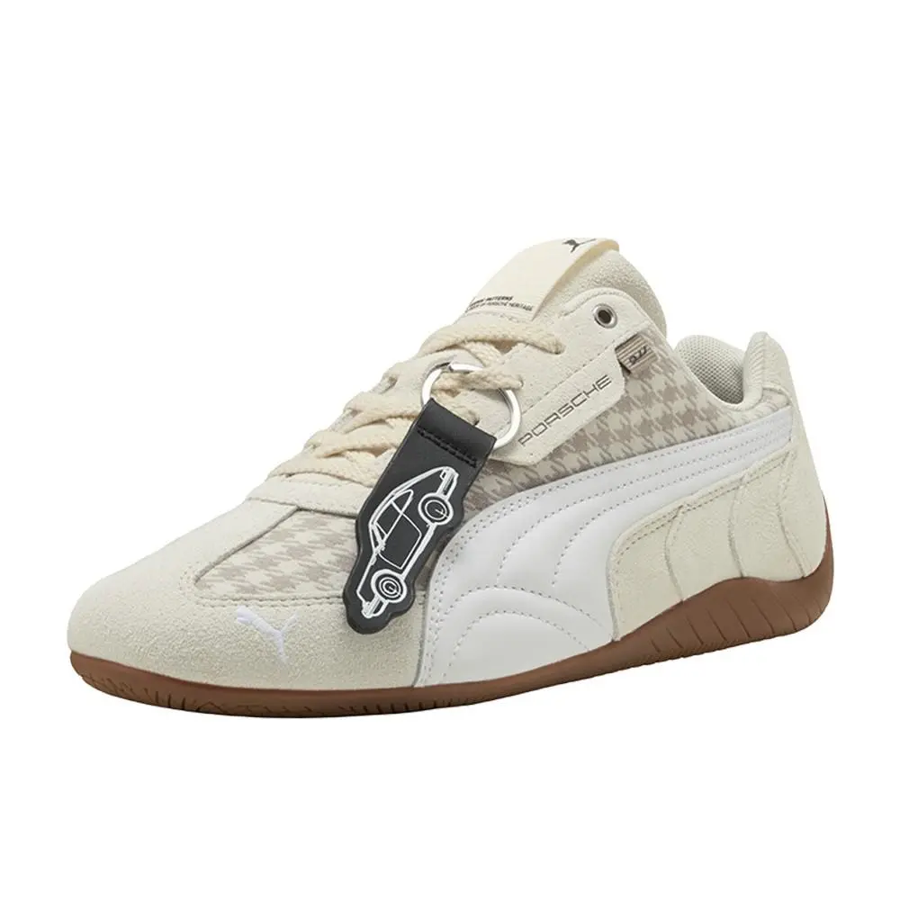 Puma shoes - PUMA Porsche Legacy Speedcat Pepita Sneaker - 30938902 - Beige 0