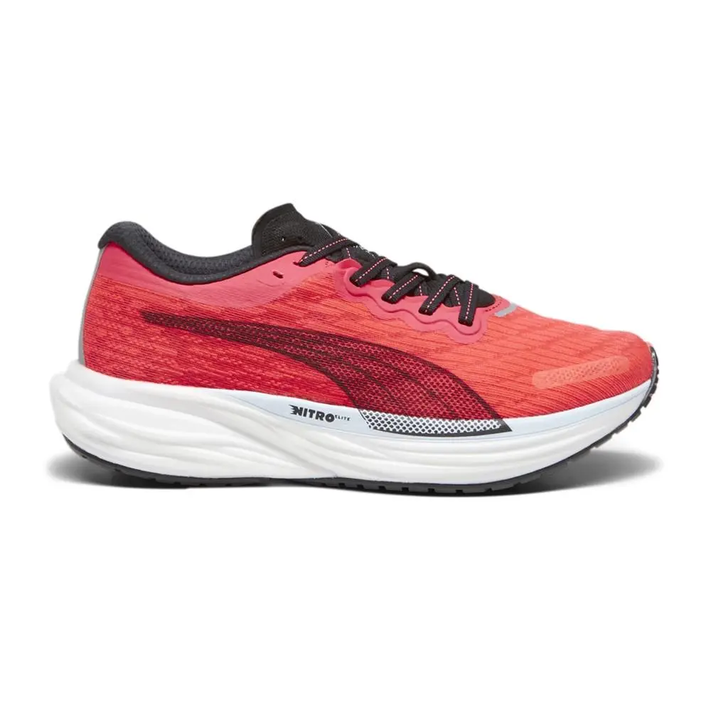 Deviate Nitro 2 Running Womens Red Sneakers Athletic Shoes 37685522 by Puma