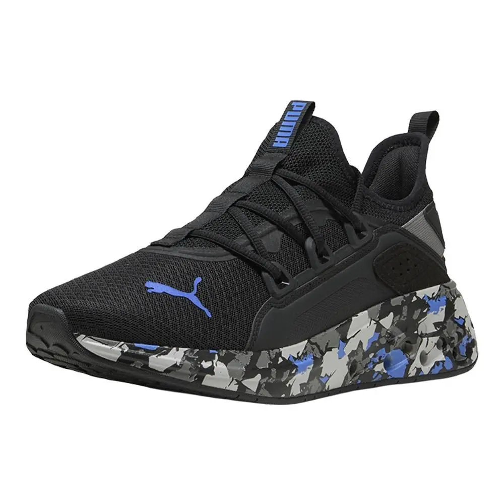 Puma shoes - PUMA Softride Frequence Street Camo Lace Up - 31288401 - Black 0