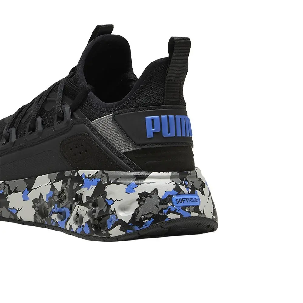 Puma shoes - PUMA Softride Frequence Street Camo Lace Up - 31288401 - Black 13