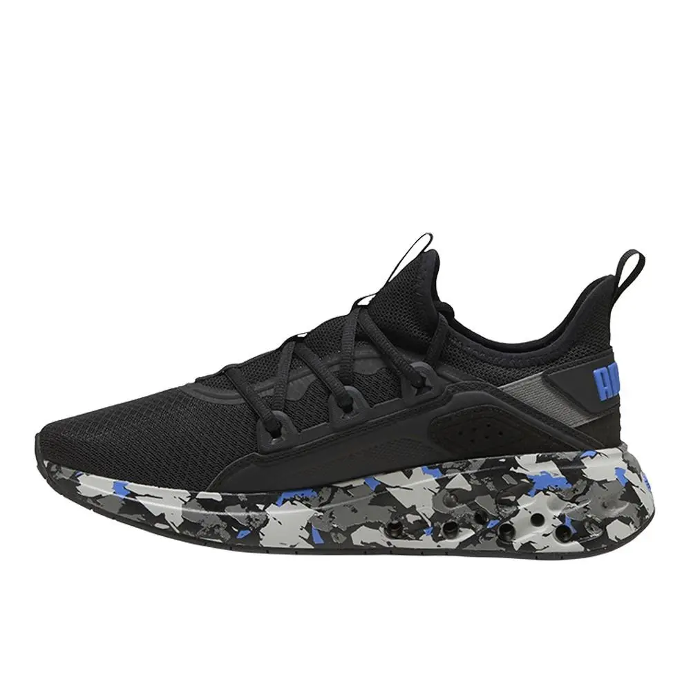 Puma shoes - PUMA Softride Frequence Street Camo Lace Up - 31288401 - Black 9