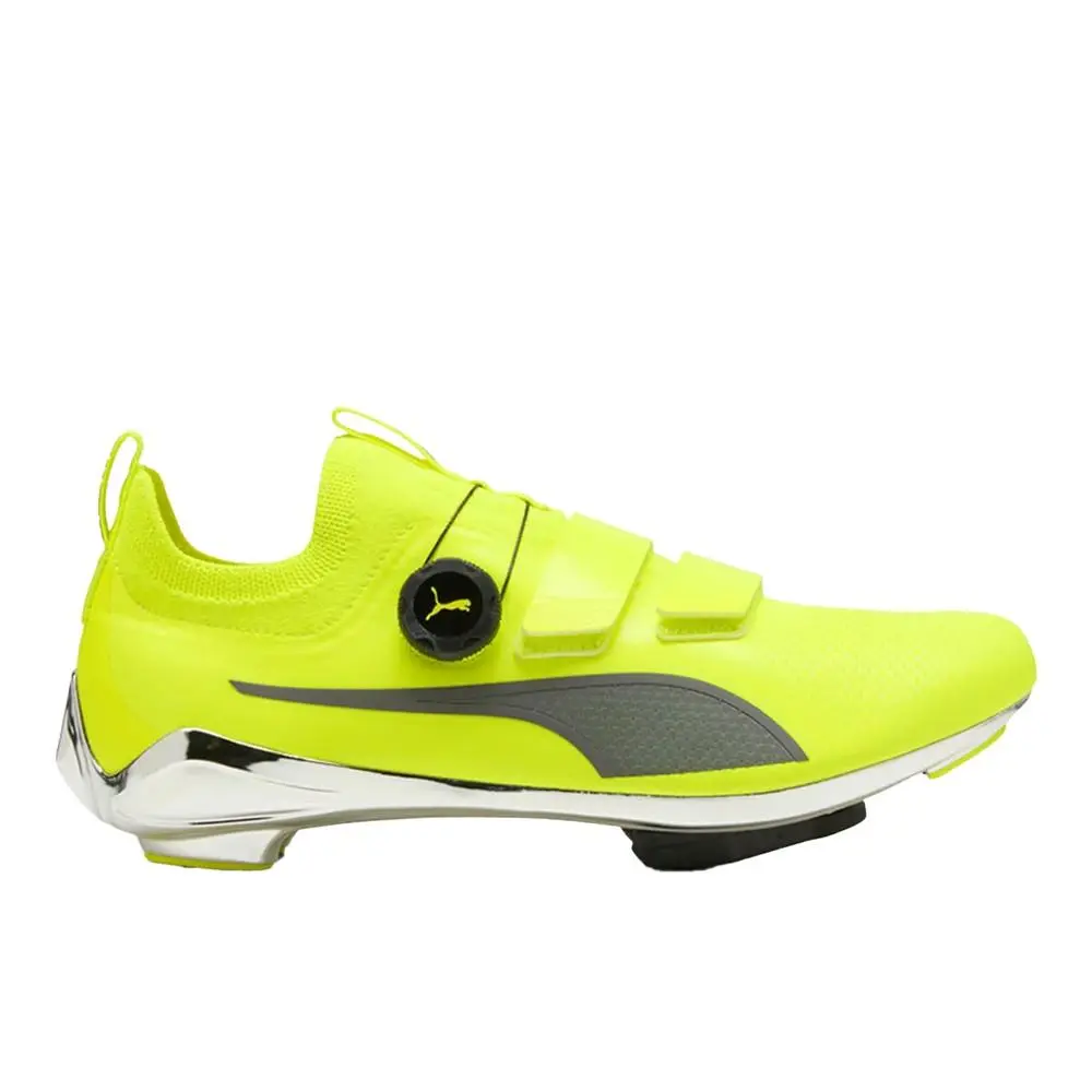 Pwrspin Indoor Cycling Mens Yellow Sneakers Athletic Shoes 37809605 by Puma
