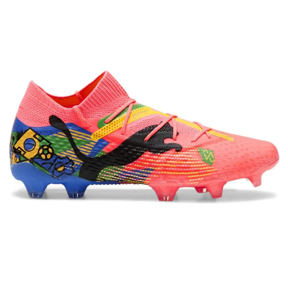 X Neymar Jr Future 7 Ultimate Firm and Artificial Ground Soccer Cleats Men by Puma