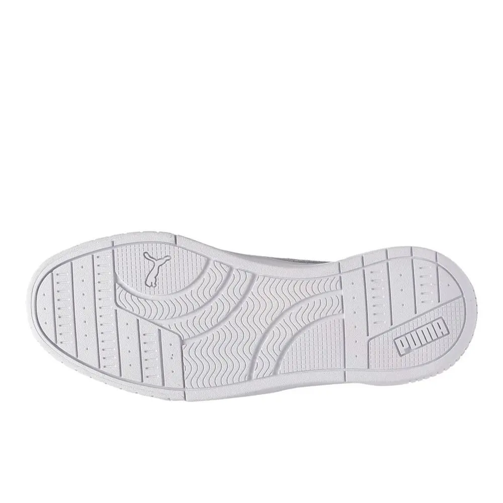 Puma shoes - PUMA Carina Mia Metallic Lace Up - 40569701 - Silver, White 3