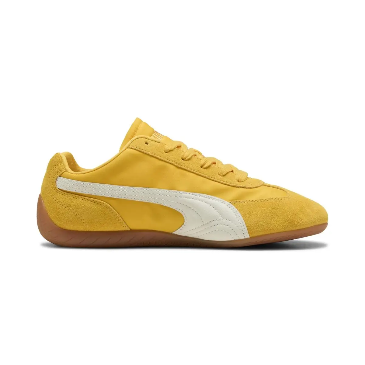 Speedcat Nylon 40532303 Mens Yellow Suede Lifestyle Sneakers Shoes by Puma