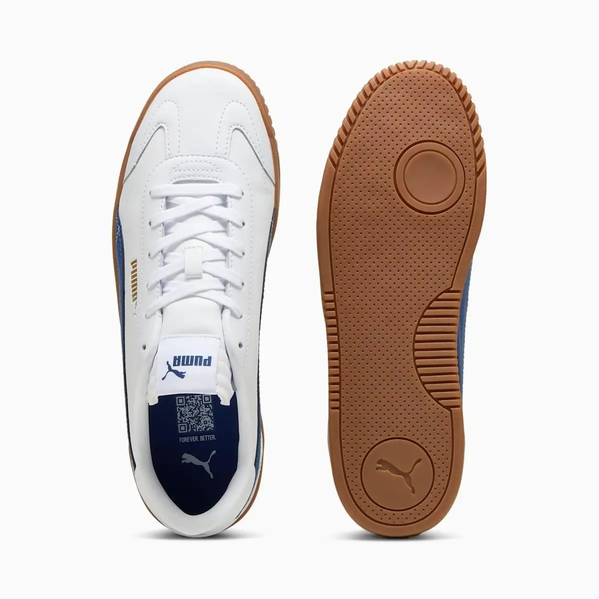 Puma shoes - PUMA WHITE/CLYDE ROYAL/PUMA GOLD 2