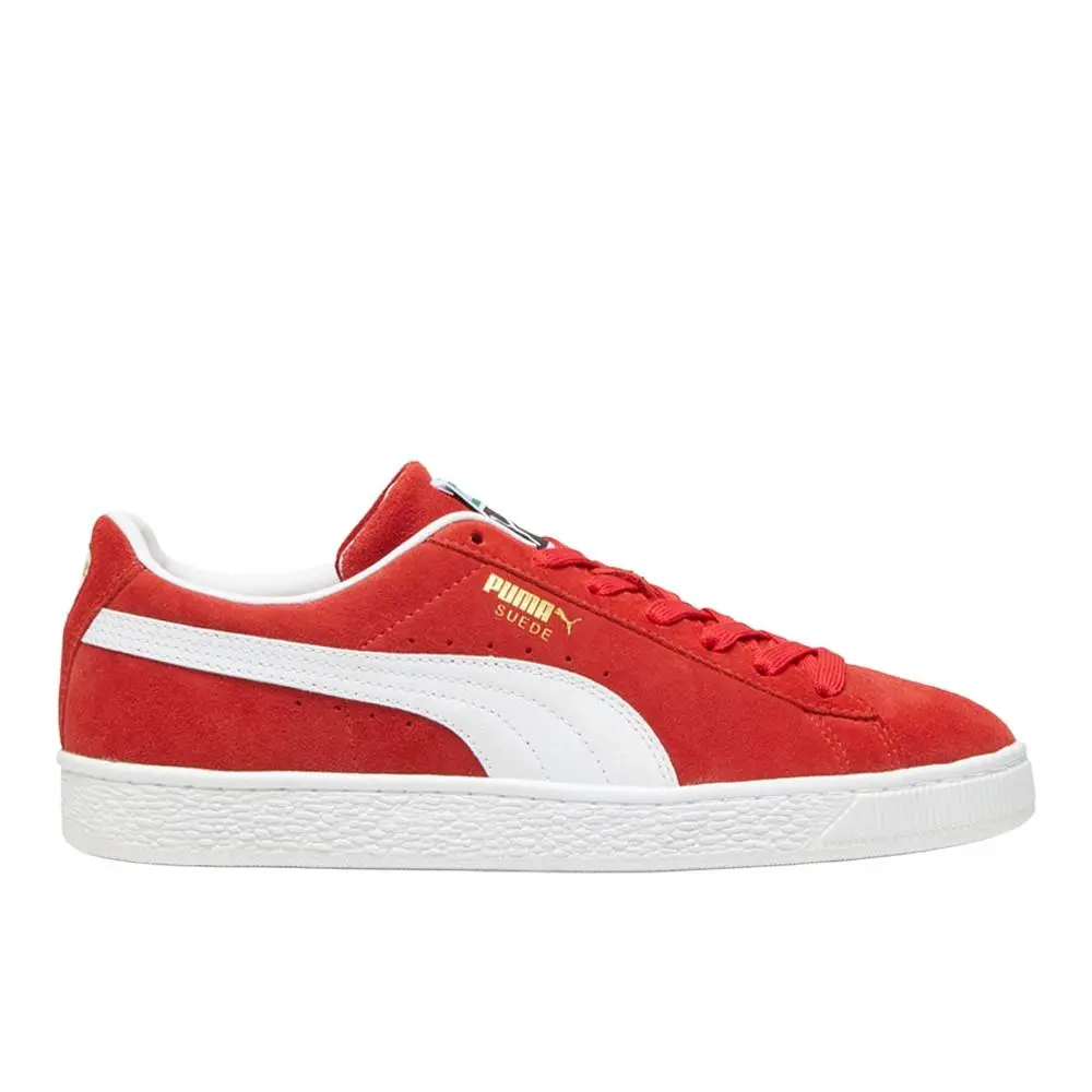 Suede Classic Lace Up Mens Red Sneakers Casual Shoes 39978102 by Puma