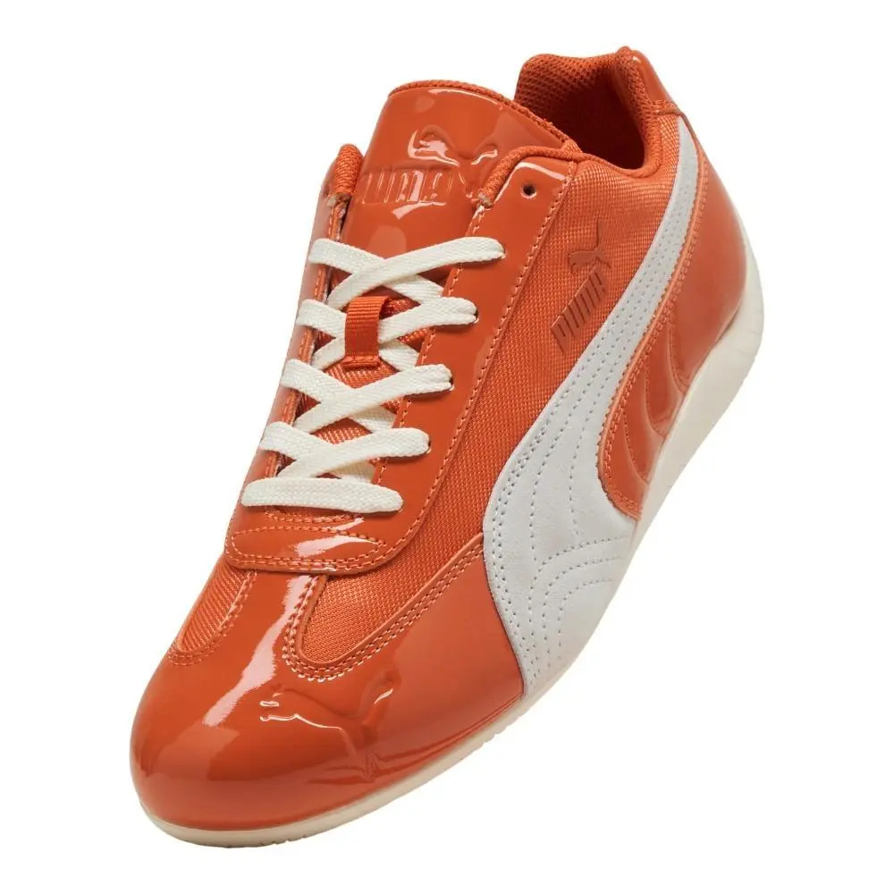 Puma shoes - PUMA Speedcat Patent Lace Up - 40541802 - Orange 4