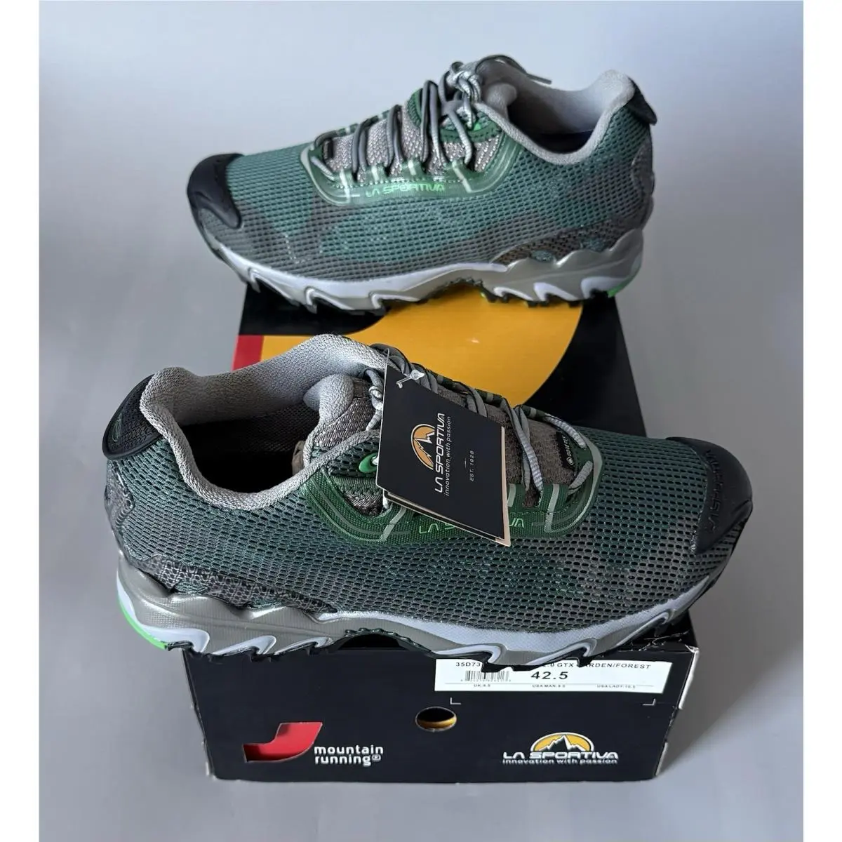 La Sportiva Wildcat 2.0 Gtx Trail Shoes — w/ Box — Men’s 9.5 — Garden/forest
