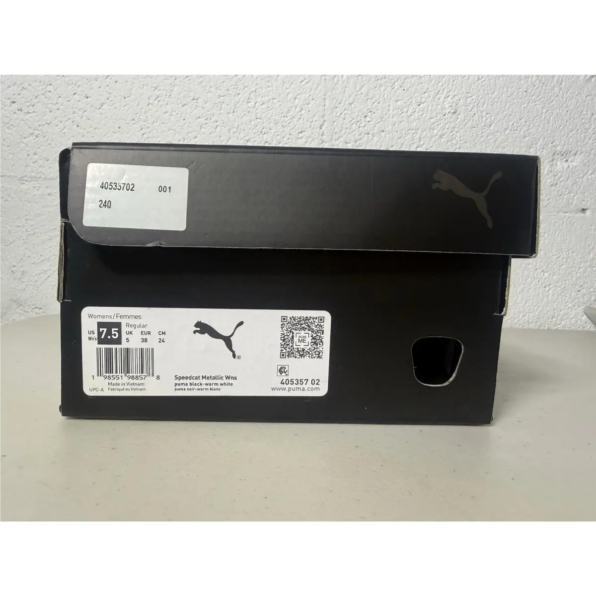 Puma shoes - PUMA Speedcat - Speedcat - 405357-02 - Black White 7