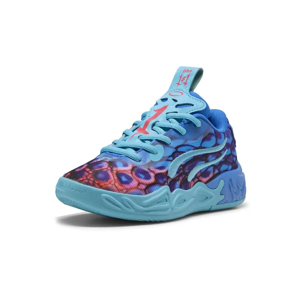 Puma shoes - PUMA Mb.04 Lo Alien Skins Basketball  Youth - 40152101 - Blue (UPC: 197674564713) 0