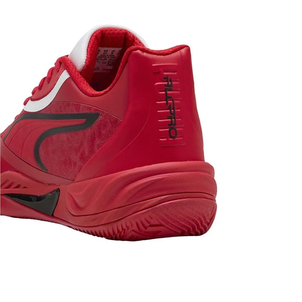 Puma shoes - PUMA AllPro Nitro Skybreak Basketball - 31237409 - Red (UPC: 198555486186) 5