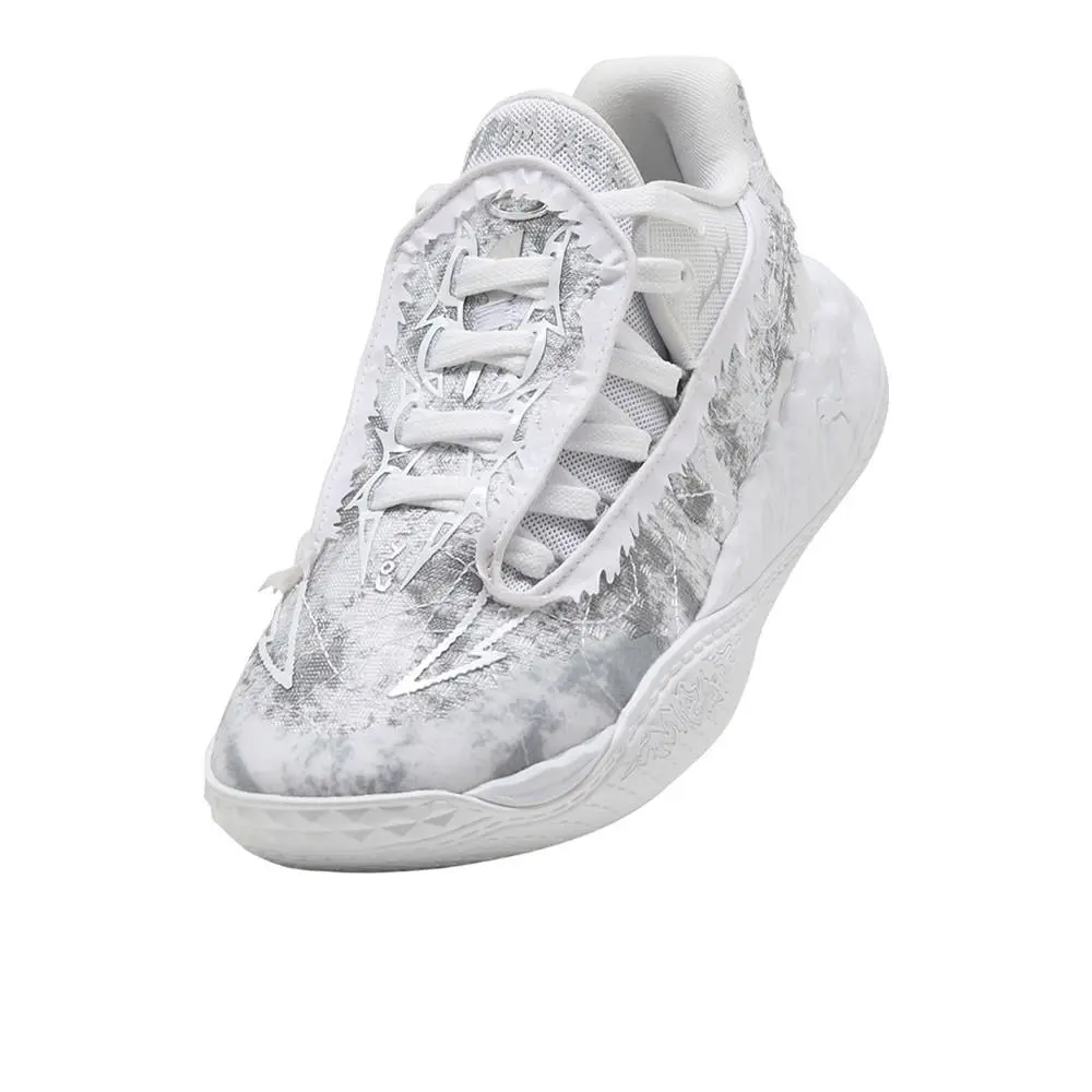 Puma shoes - PUMA Mb.05 Lo Team Basketball Shoe Youth - 31326702 - White (UPC: 199260912892) 4