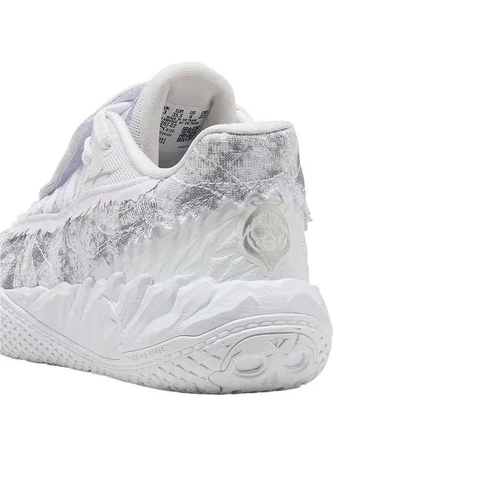 Puma shoes - PUMA Mb.05 Lo Team Basketball Shoe Youth - 31326702 - White (UPC: 199260912892) 5