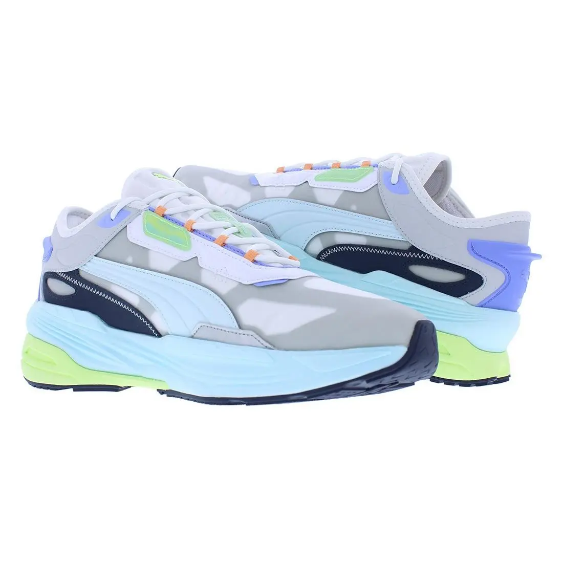 Puma shoes - White/Nitro Blue, Full: White/Nitro Blue (UPC: 195552567481) 1