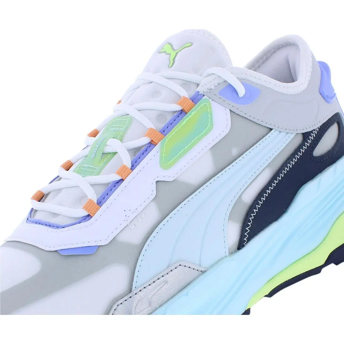 Puma shoes - White/Nitro Blue, Full: White/Nitro Blue (UPC: 195552567481) 0