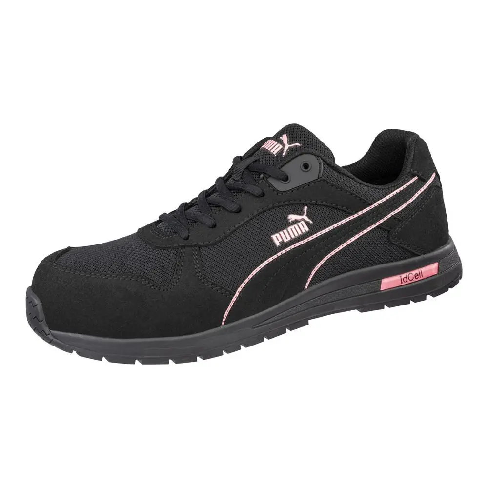 Puma shoes - PUMA Safety Frontside Electrical Hazzard Composite Toe Work - 643125 - Black, Pink (UPC: 885818021405) 0