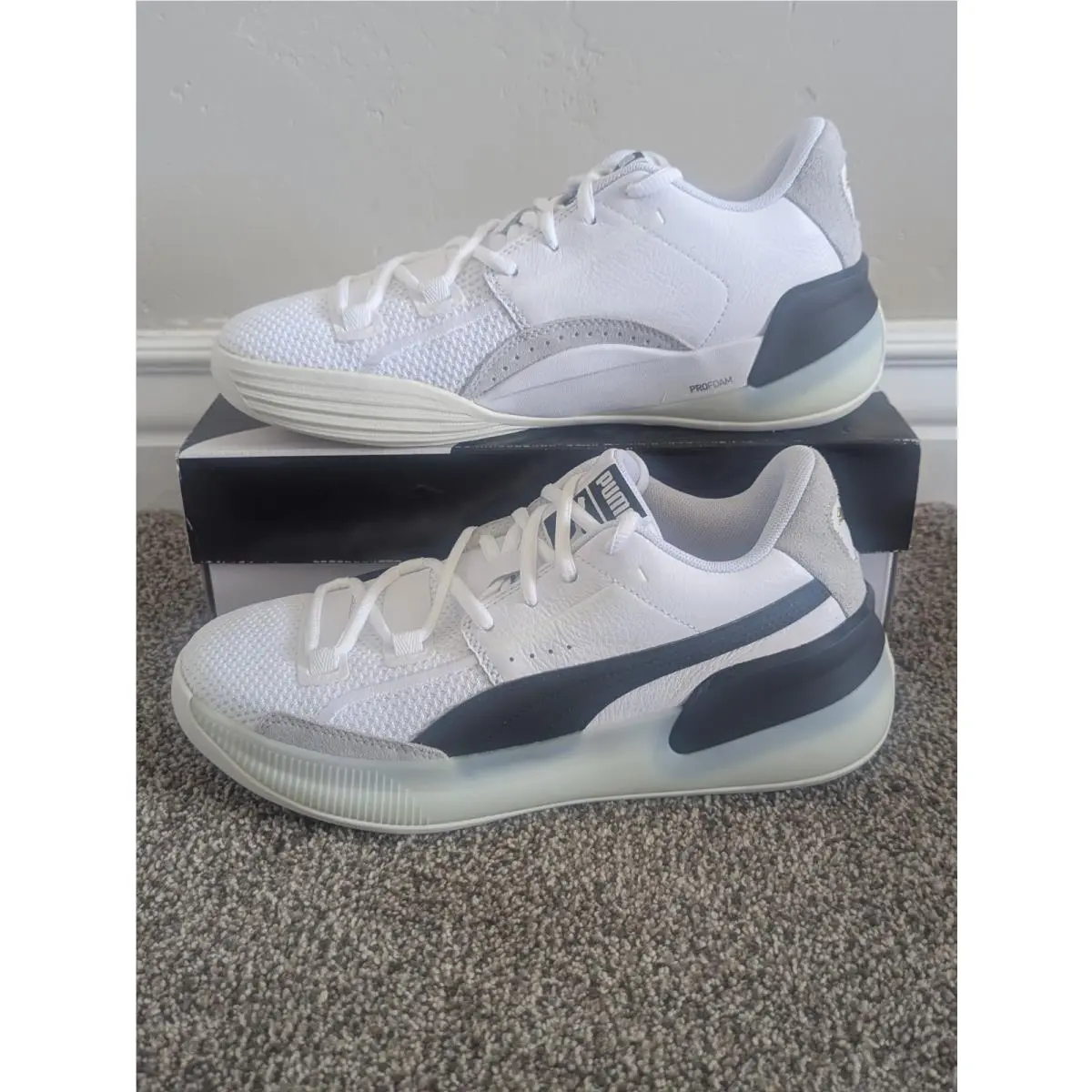 Puma shoes - PUMA Clyde - Clyde - 193663-01 - White 0