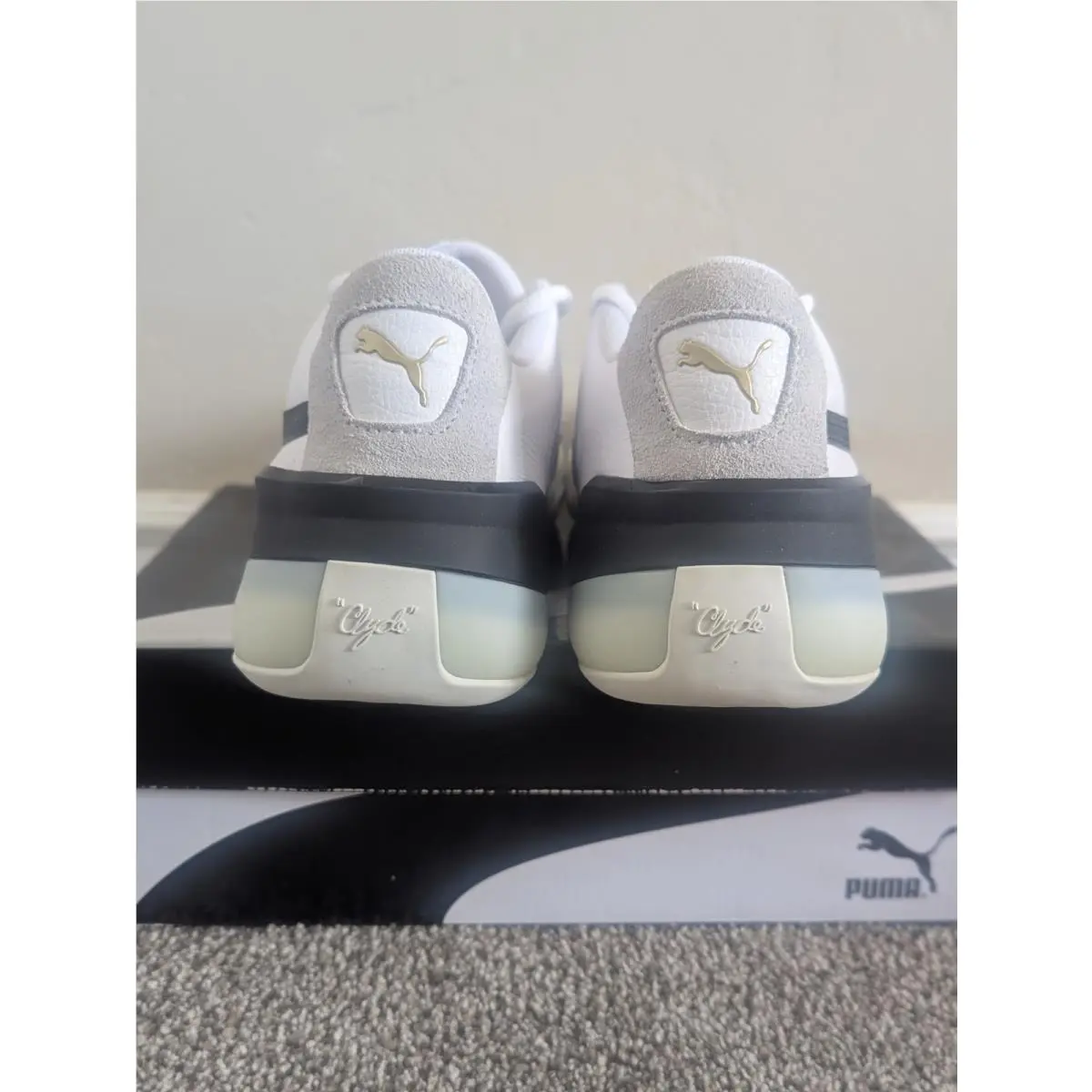 Puma shoes - PUMA Clyde - Clyde - 193663-01 - White 3